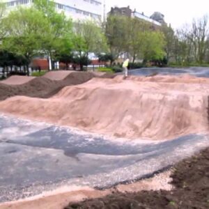 Extreme Bike Course In Haggerston Park London