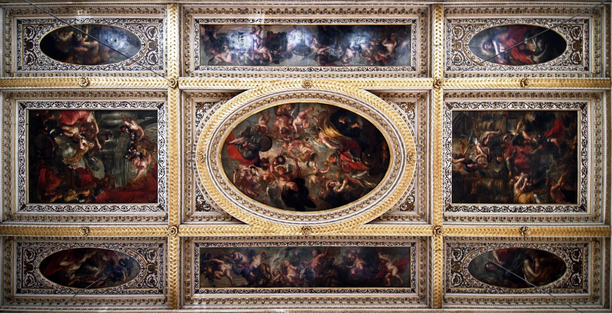 Rubens Ceiling At The Banqueting House London 25