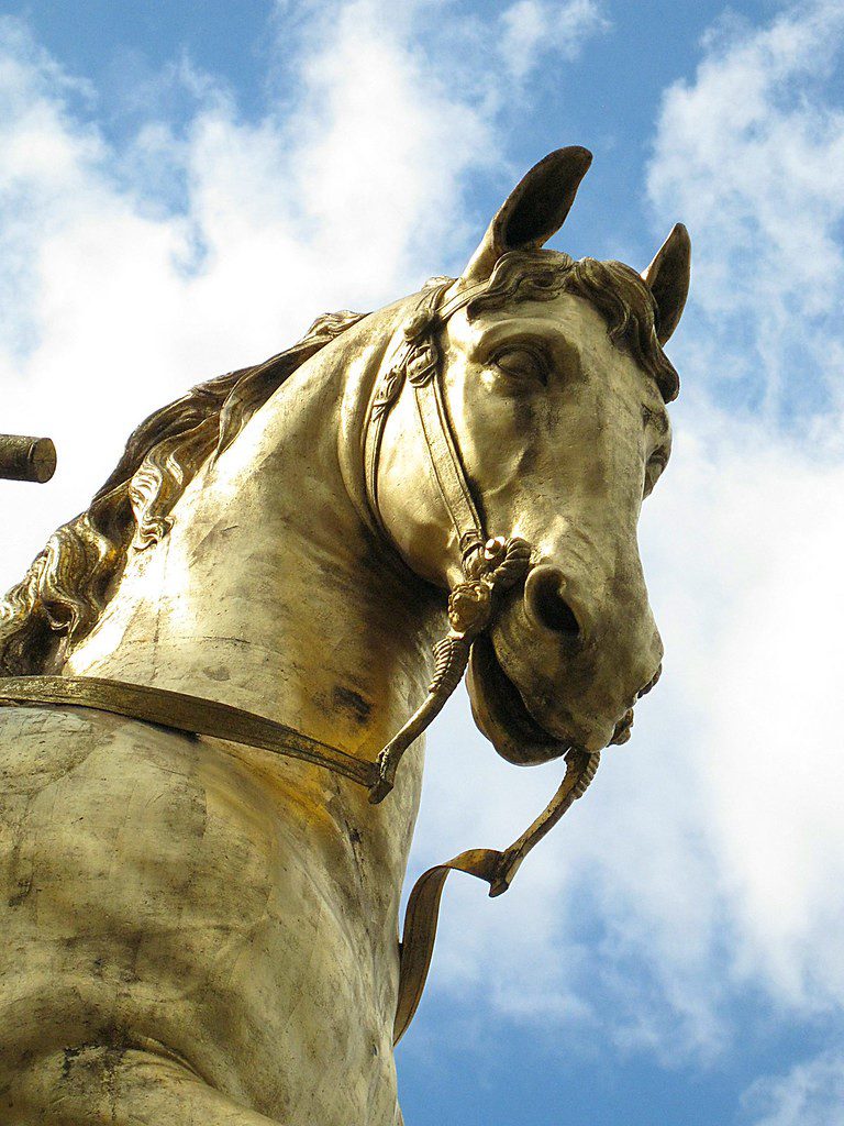 The Molehill On The Equestrian Statue Of William Iii London 51