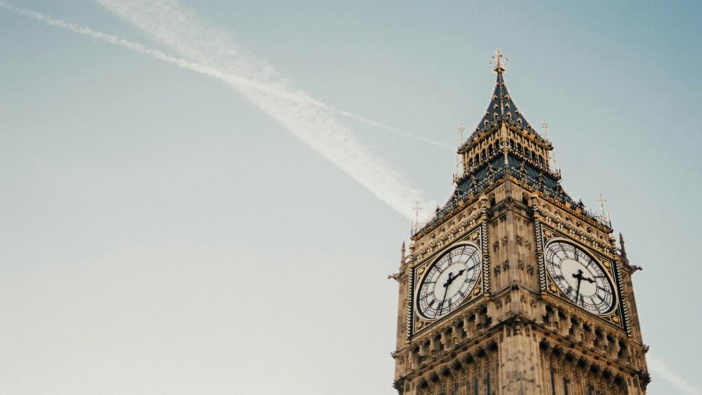 Tour guide leading Sherlock Holmes enthusiasts through London streets