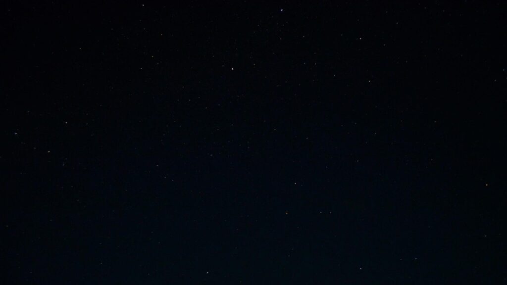 Stopover Tours under a starry night sky