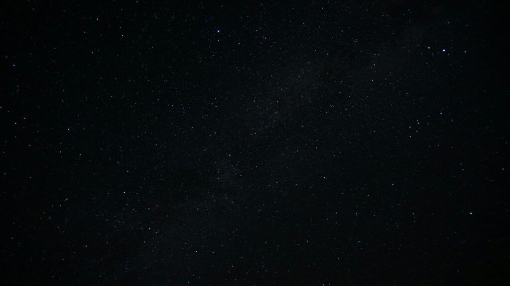 A clear view of a star-filled night sky