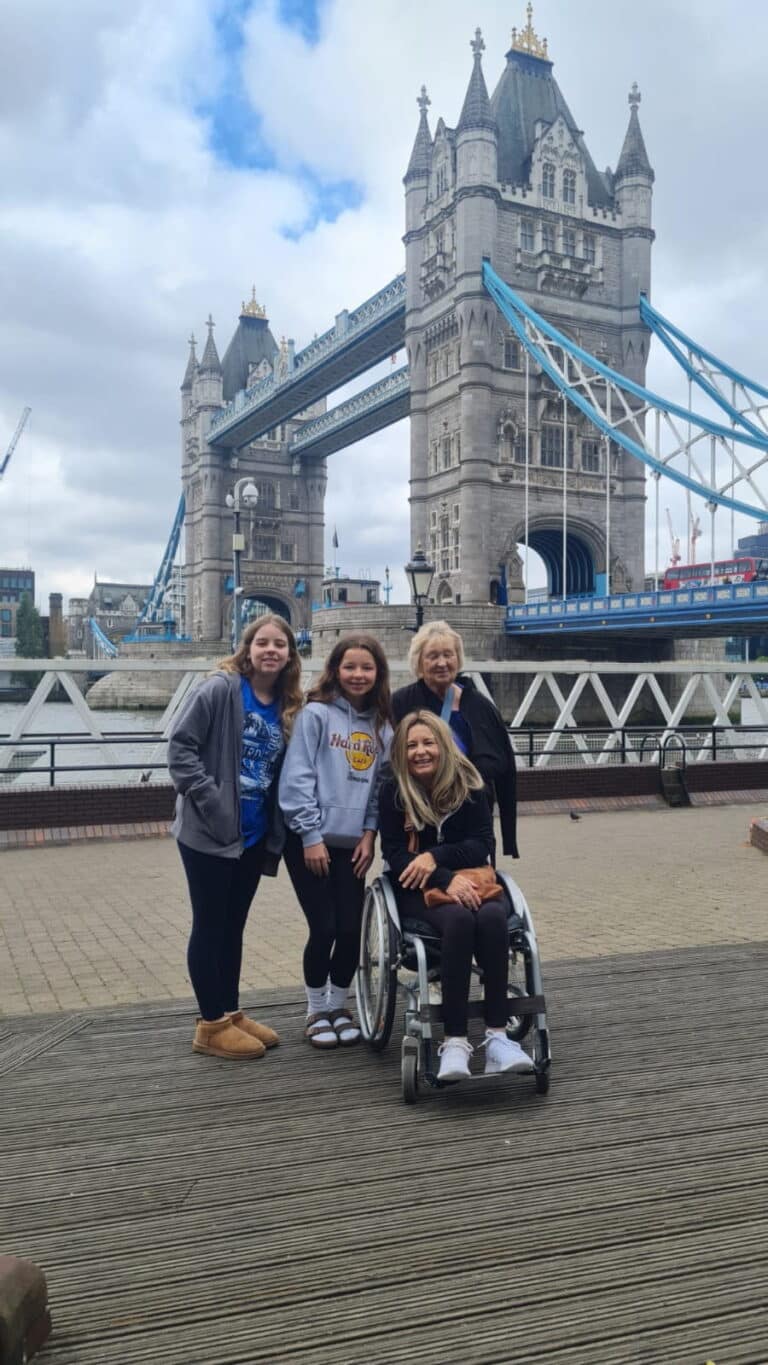 Trips From London - Group enjoying a sightseeing tour near Tower Bridge