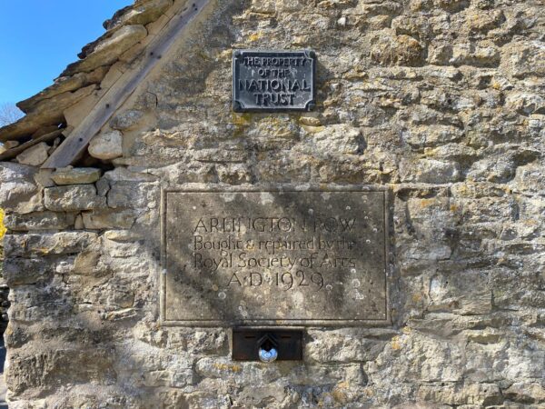 Touring Around London - National Trust Arlington Row historic plaque