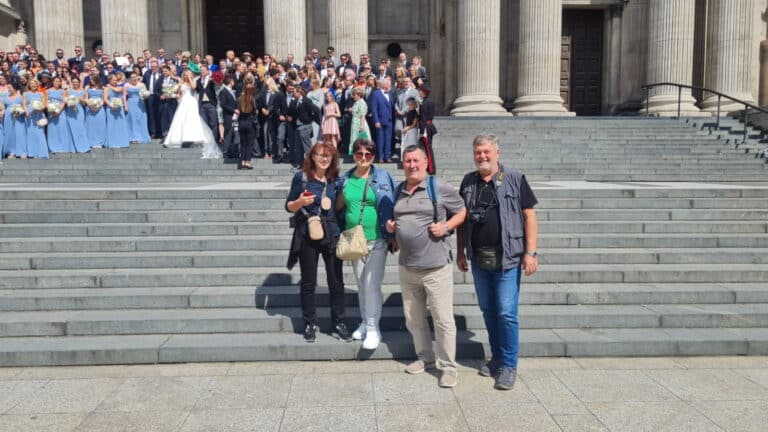 Day trip from London exploring iconic landmarks like St. Paul's Cathedral with London Sightseeing Taxi Tours