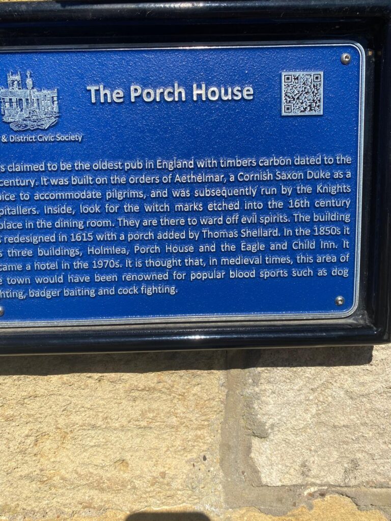 london guided tour packages featuring The Porch House, England's oldest inn in Stow-on-the-Wold, Cotswolds day trip from London