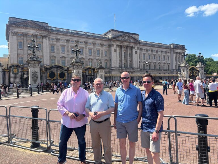 Iconic black taxi in Bath offering England tour experience